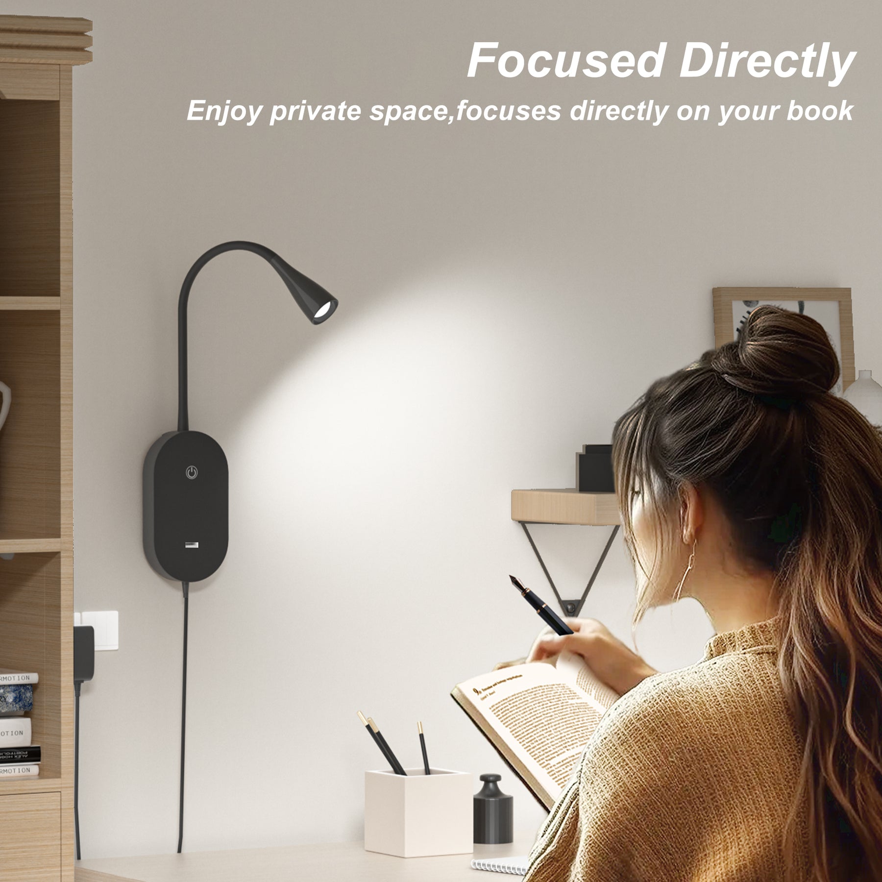 Wall Mount Reading Light 4000K