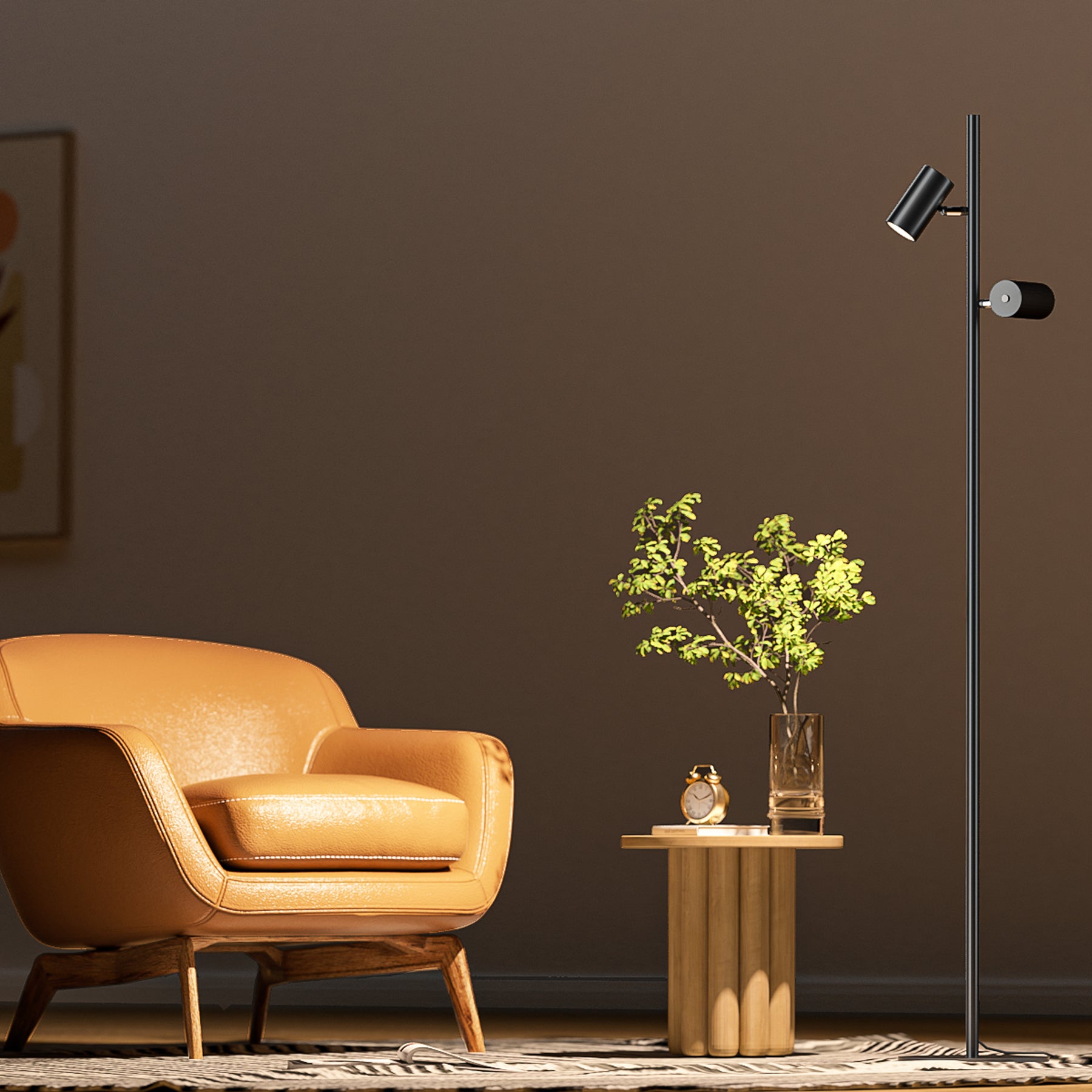 Industrial Floor Lamp