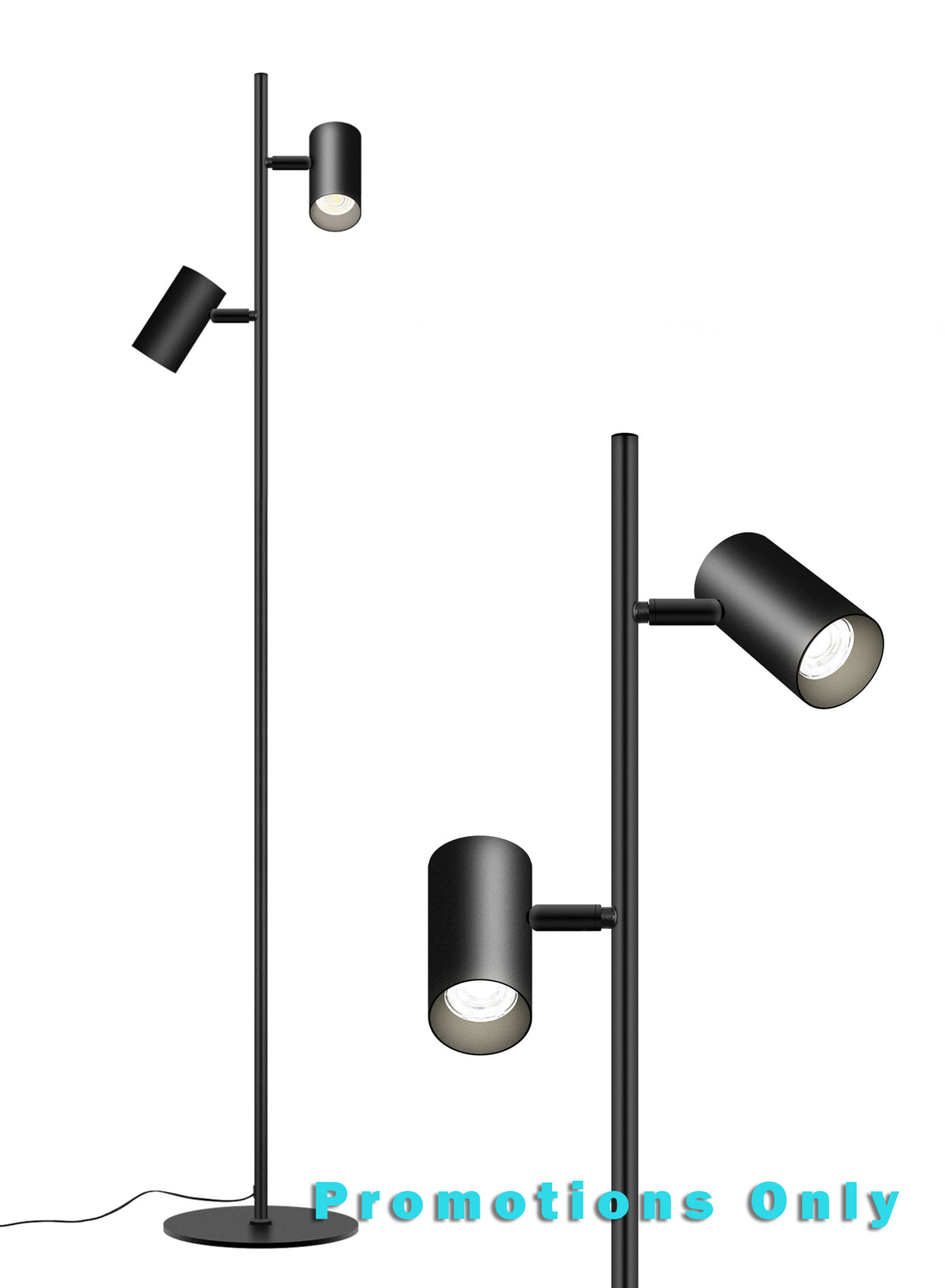 Industrial Floor Lamp -Promotions Only