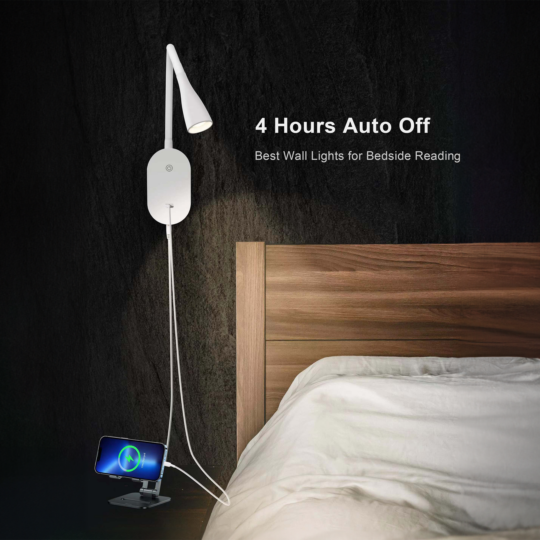 Wall Mount Reading Light 4000K